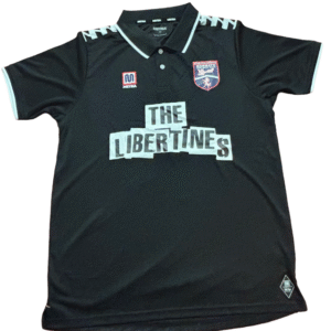 Margate FC x Libertines Black Polo Shirt